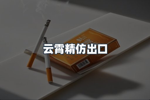 云霄精仿出口